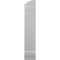 Ekena Millwork Americraft 3-Board (2 Batten) Wood Joined Board-n-Batten Shutters w/ Ellipt Top, ARW101BE311X77PRH ARW101BE311X77PRH - alternate 4